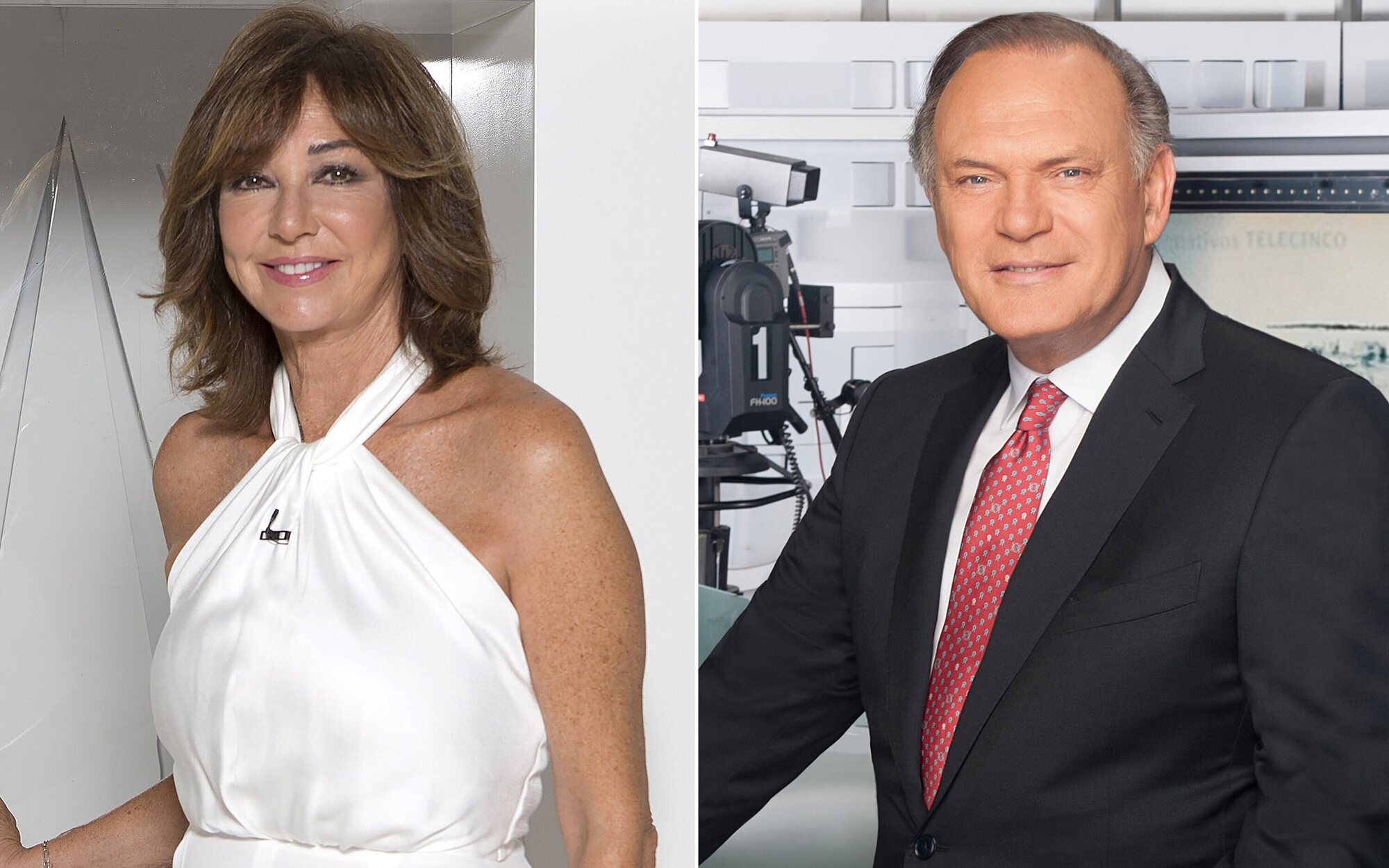 Telecinco emite un especial con la última hora de La Palma con Ana Rosa Quintana y Pedro Piqueras