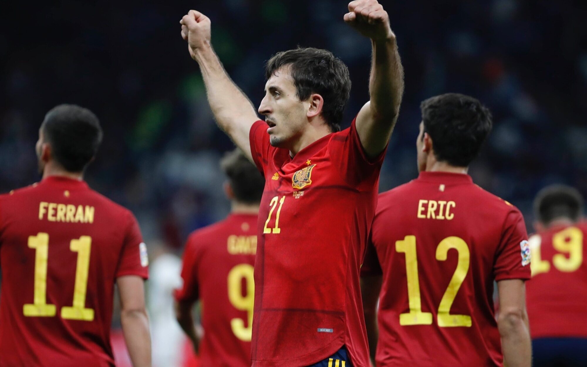 La Selección Española (42,1%) triunfa en su caída contra Francia e 'Infiel' (16,7%) resiste y sube con fuerza