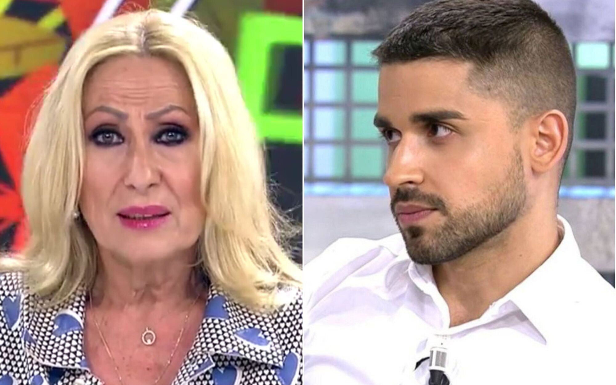 Rosa Benito tacha de cobarde a Miguel Frigenti: "Te metes conmigo porque me crees más débil"