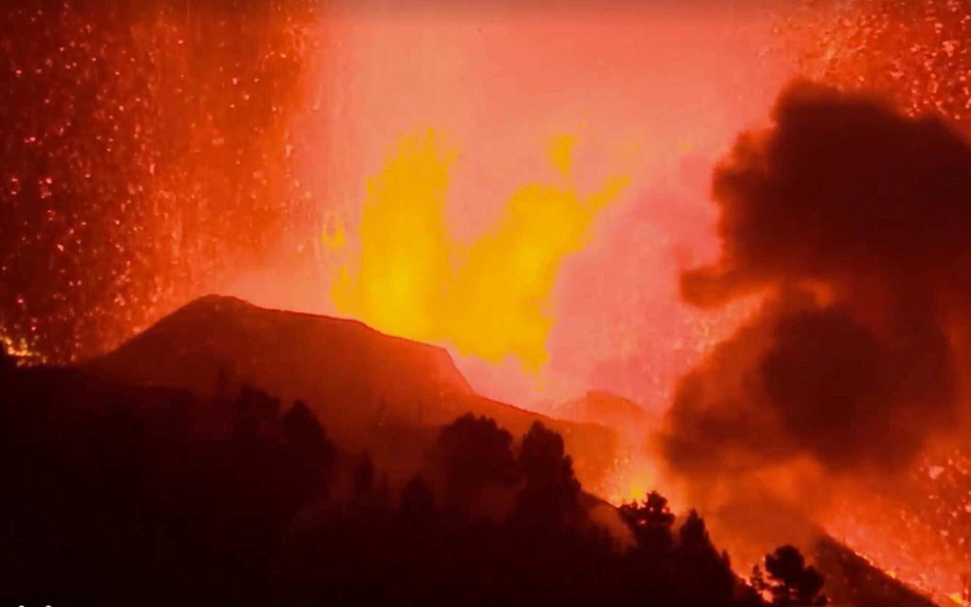 RTVC prepara un especial para homenajear a La Palma un mes después después de la erupción del volcán
