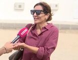 Raquel Bollo amenaza a un reportero de 'Socialité' y pierde los nervios en la boda de Anabel Pantoja 