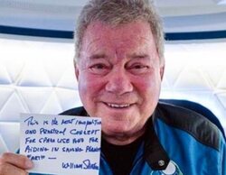 William Shatner, Kirk en 'Star Trek', se convierte en la persona más mayor en viajar al espacio a sus 90 años