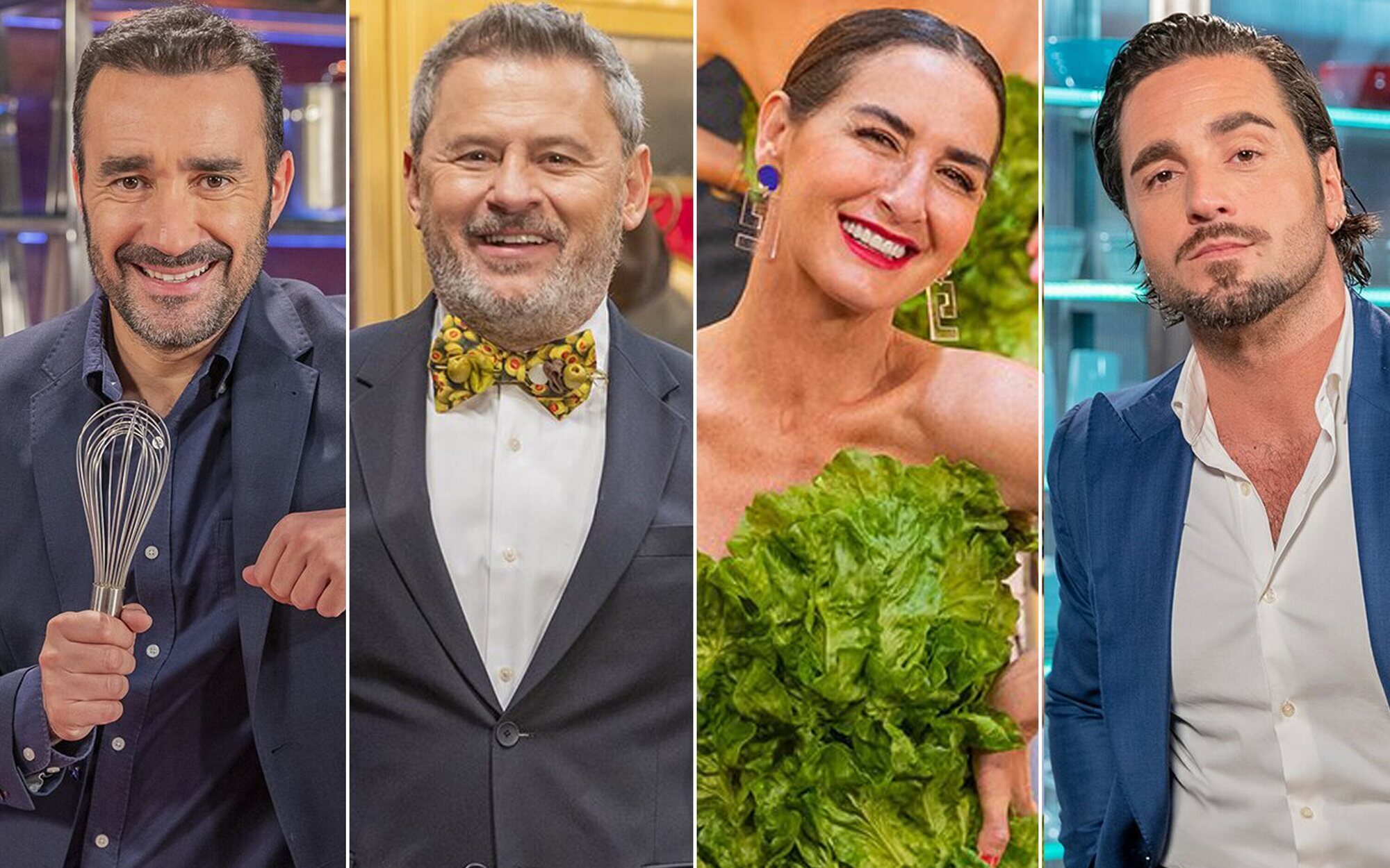 Juanma Castaño, Miki Nadal, Belén López y David Bustamante, finalistas de 'MasterChef Celebrity 6'