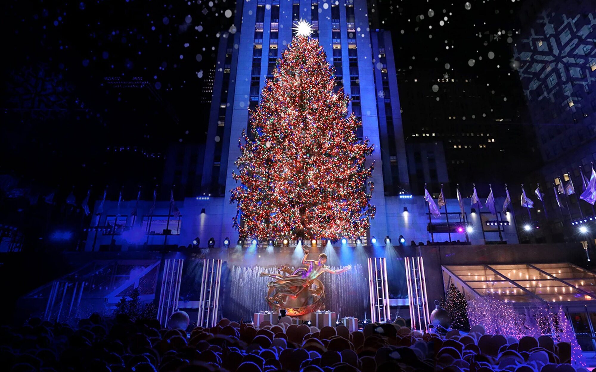 'Christmas in Rockefeller Plaza' debuta fantástico, empatando con 'Survivor' y 'The Masked Singer'