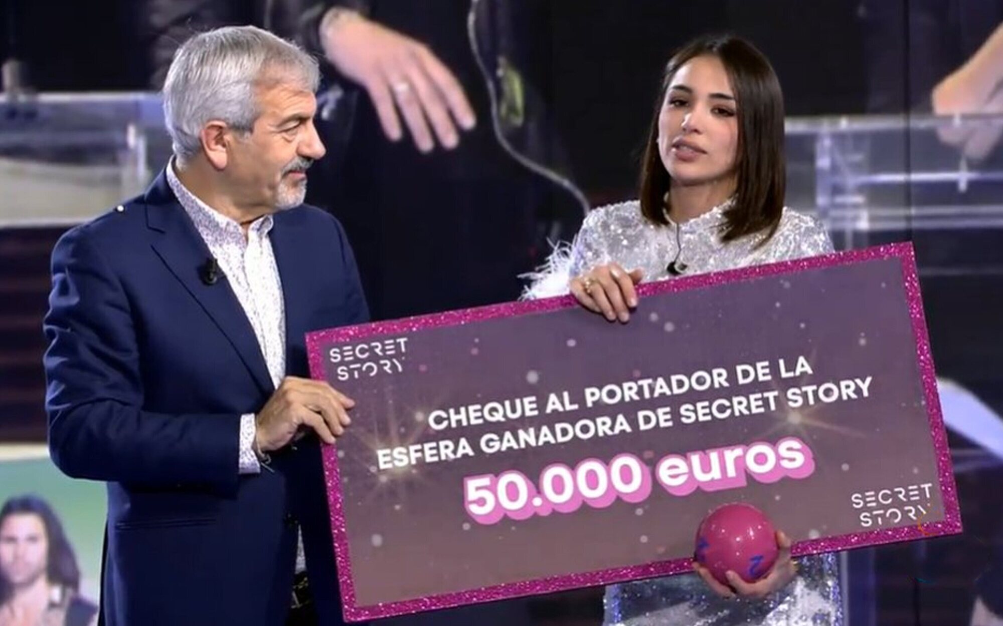 'Secret Story': Sandra Pica se lleva los 50.000 euros como dueña de la esfera premiada