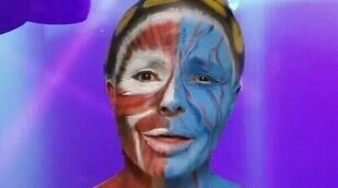 Leticia Sabater vuela desnuda y se sumerge en 'El juego del calamar' en su single navideño