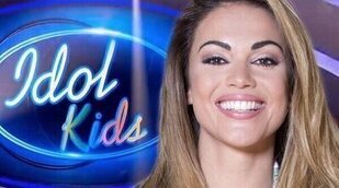 Lara Álvarez llega a 'Idol Kids' para estar con los concursantes antes de salir al escenario