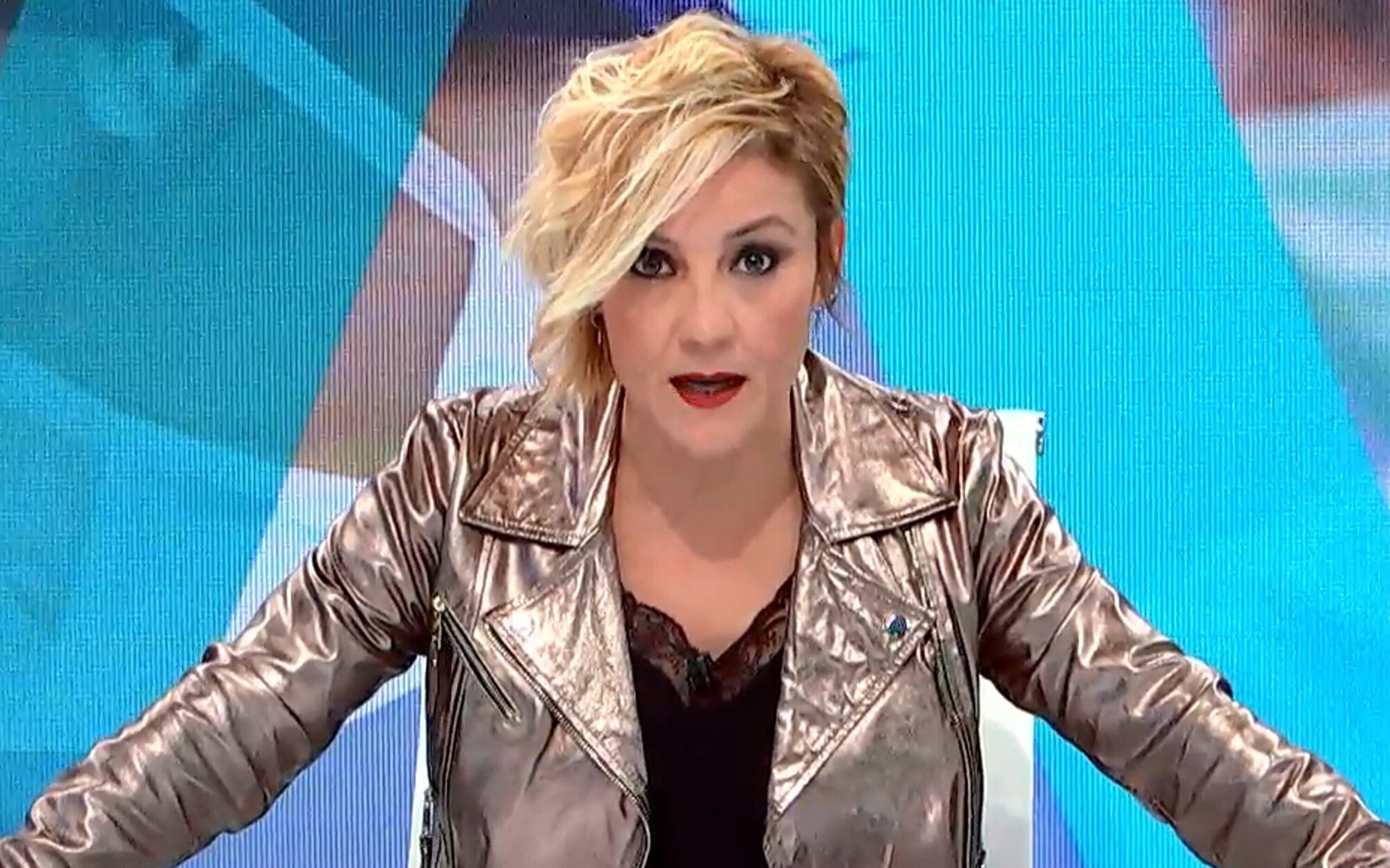 Cristina Pardo estalla ante una pancarta contra Antonio Resines: "Hay que ser vil y lamentable"