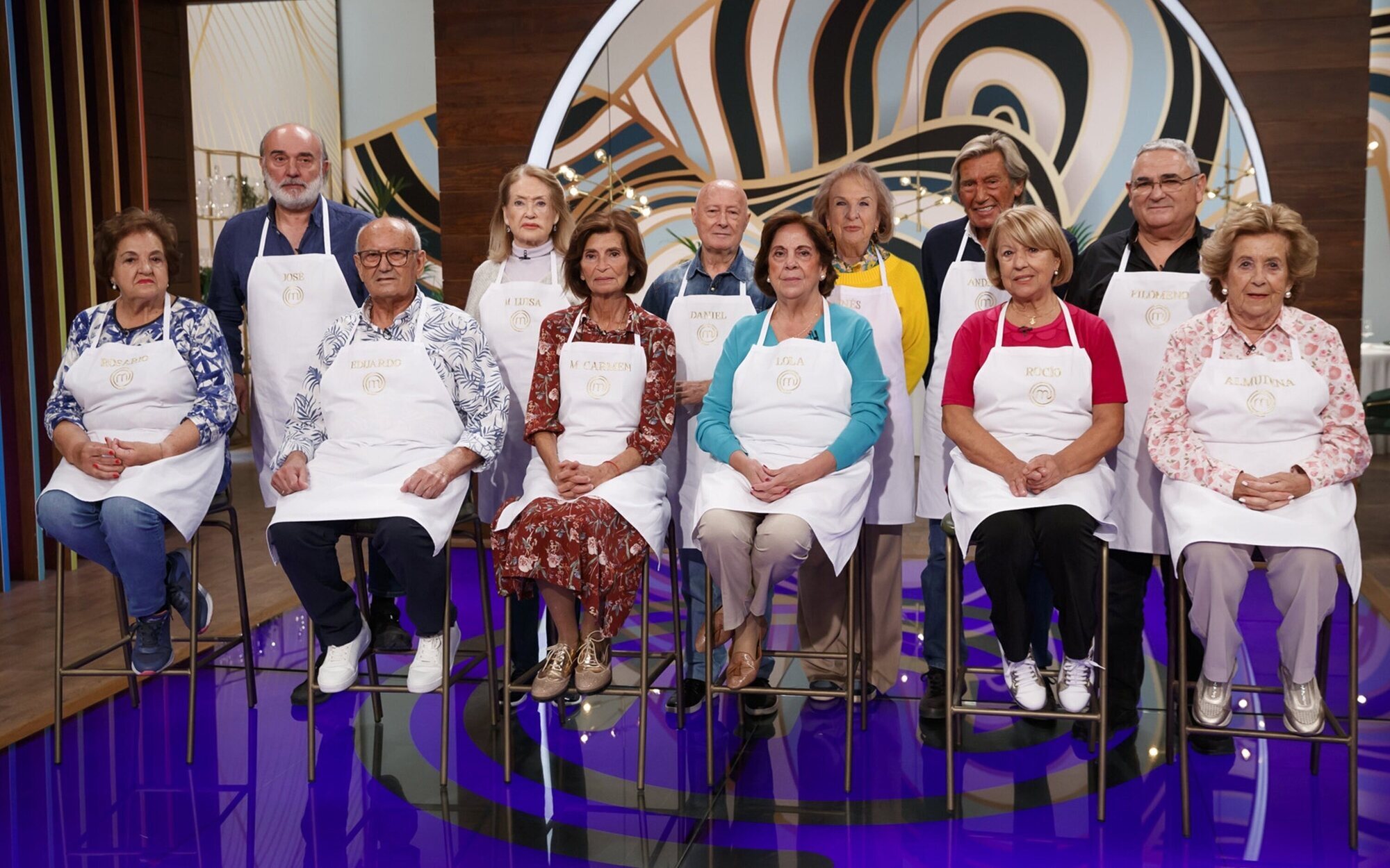 Así son los 12 concursantes de 'MasterChef Abuelos 2'