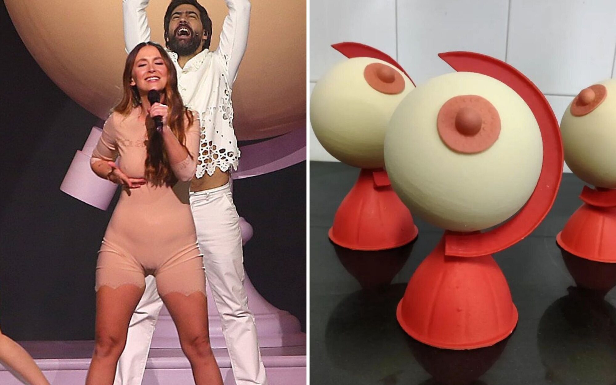 La teta de Rigoberta Bandini se convierte en mona de Pascua