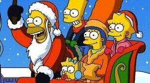 'Los Simpson' (4,3%) lideran la primera jornada del año, por encima de "El tren de las 3:10" (3,3%) en Trece