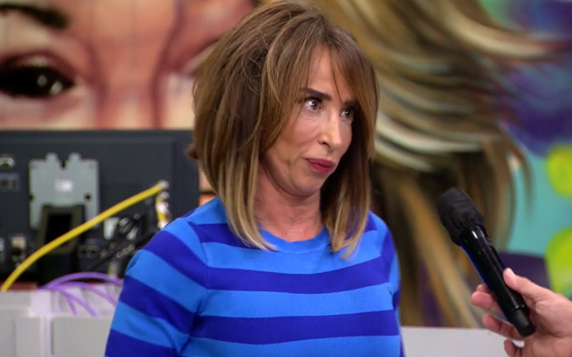 María Patiño se hunde en 'Sálvame' al ver que Jorge Javier no le cede la palabra: "Me creas mucha inseguridad"