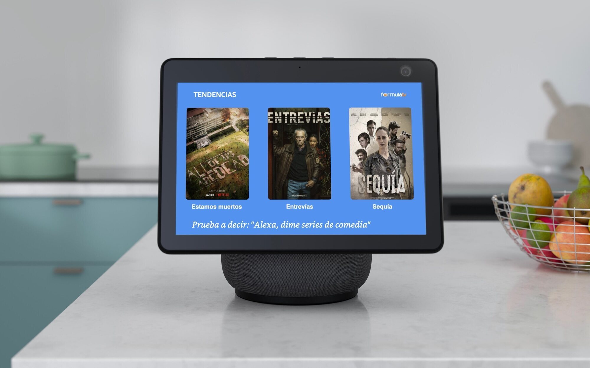 Alexa, ¿qué serie me recomiendas?