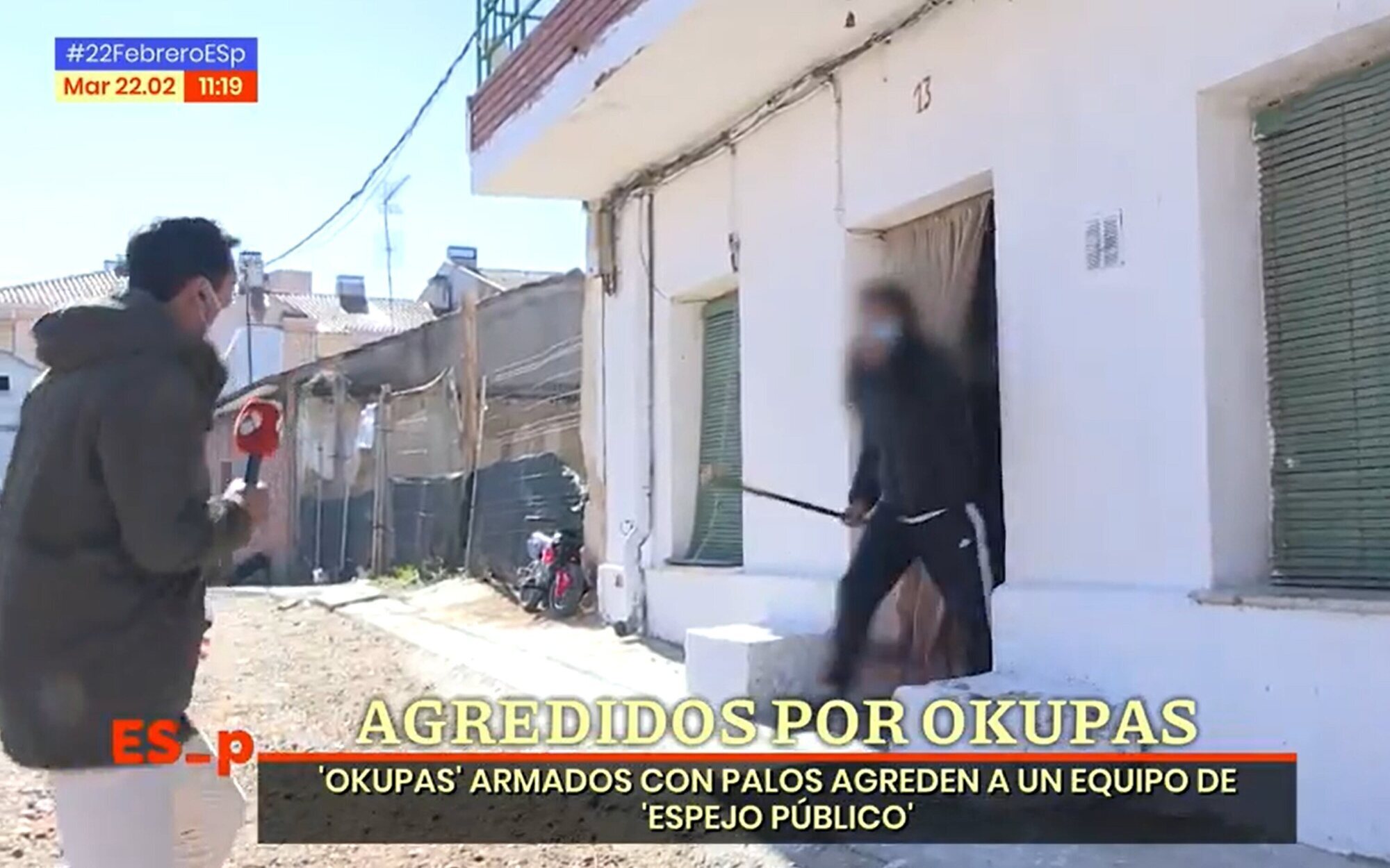 Unos okupas agreden a un equipo de 'Espejo público': "Era un continuo apaleamiento el que sufrimos"