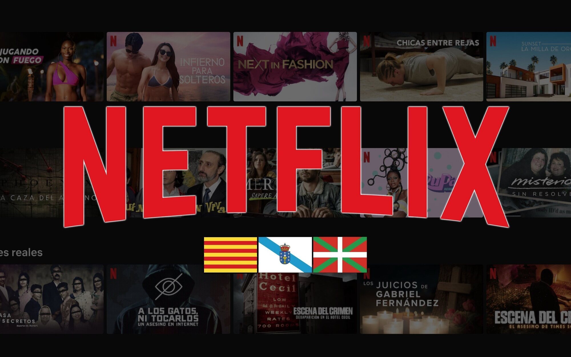 Netflix doblará al catalán, gallego y euskera parte de su catálogo durante 2022, incluyendo series y películas