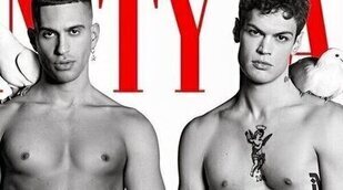 Mahmood y Blanco posan completamente desnudos en la portada de Vanity Fair Italia