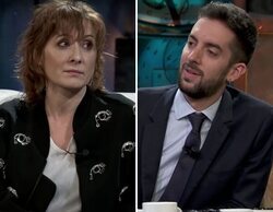 Nathalie Poza amenaza a David Broncano con denunciarle como vuelva a mencionar su nombre en 'La resistencia'