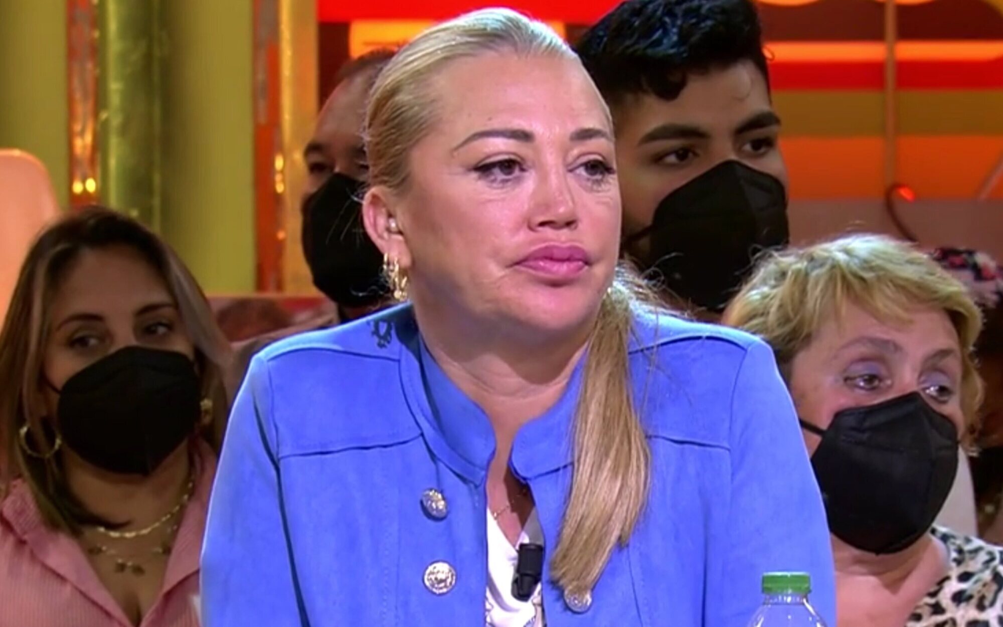 El tenso altercado entre Belén Esteban y Jorge Javier Vázquez por el "corrupto" rey emérito en 'Sálvame'