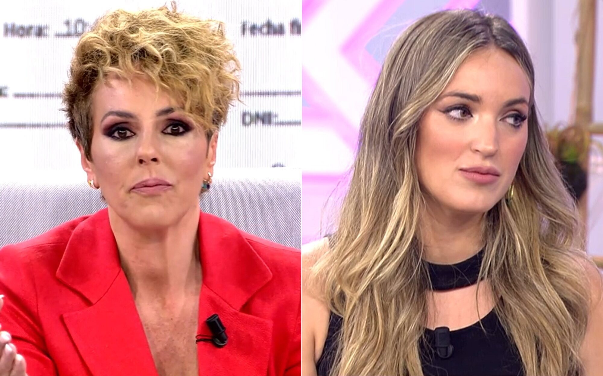 'Sálvame' muestra las imágenes que derriban la versión de Marta Riesco sobre su charla con Rocío Carrasco