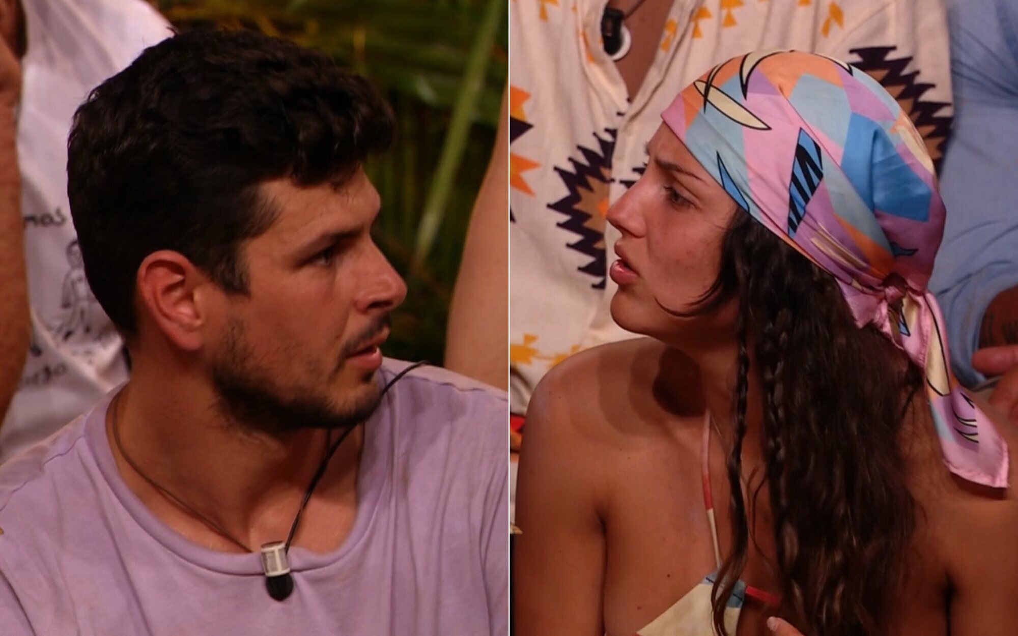 Tania Medina se rebela contra Alejandro Nieto en 'Supervivientes' por atribuirse sus logros en la pesca