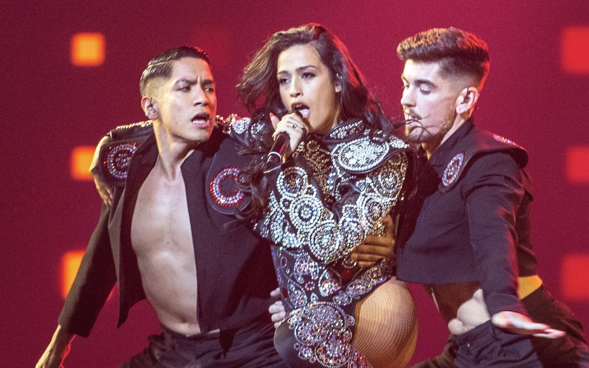 Así se preparan Pol Soto y Exon Arcos, bailarines de Chanel, en el gimnasio antes de Eurovisión 2022