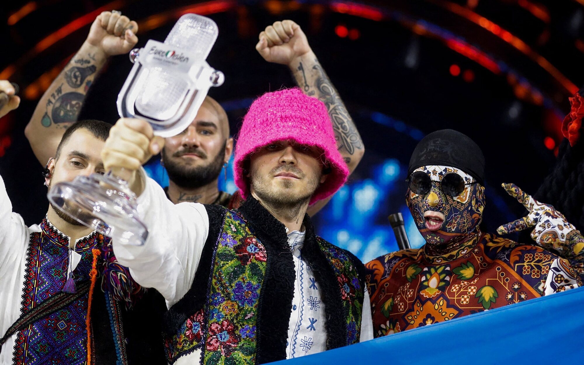 Oleg Psyuk, líder de Kalush Orchestra, espera que Eurovisión 2023 se celebre en "una Ucrania nueva y feliz"