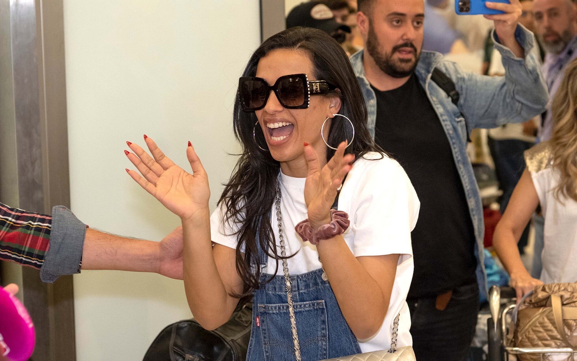 Así ha sido la llegada de Chanel a Madrid tras Eurovisión 2022