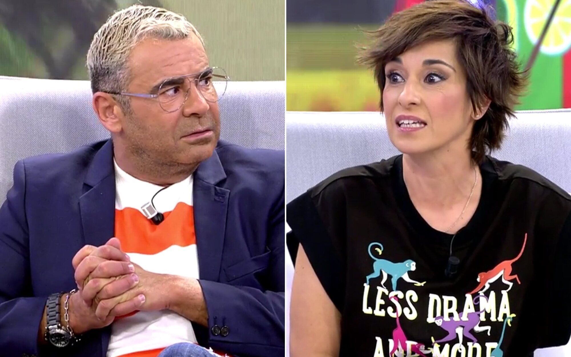 El pique de Jorge Javier Vázquez y Adela González tras invitar al cantante de "Hola mi bebebé": "Una mierda"