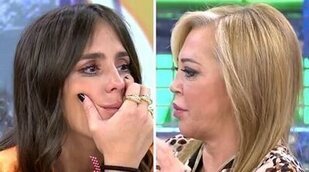 Belén Esteban emociona a Anabel Pantoja en 'Sálvame' al defender su participación en 'Supervivientes 2022'