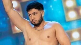 Omar Montes y su abuelo se desnudan y protagonizan un sensual striptease en 'El desafío'