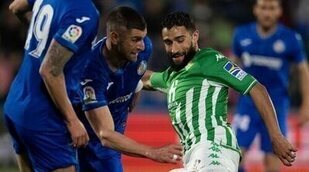El Getafe - Betis (5,6%) se anota el tanto de la victoria en Gol ante más de 800.000 seguidores