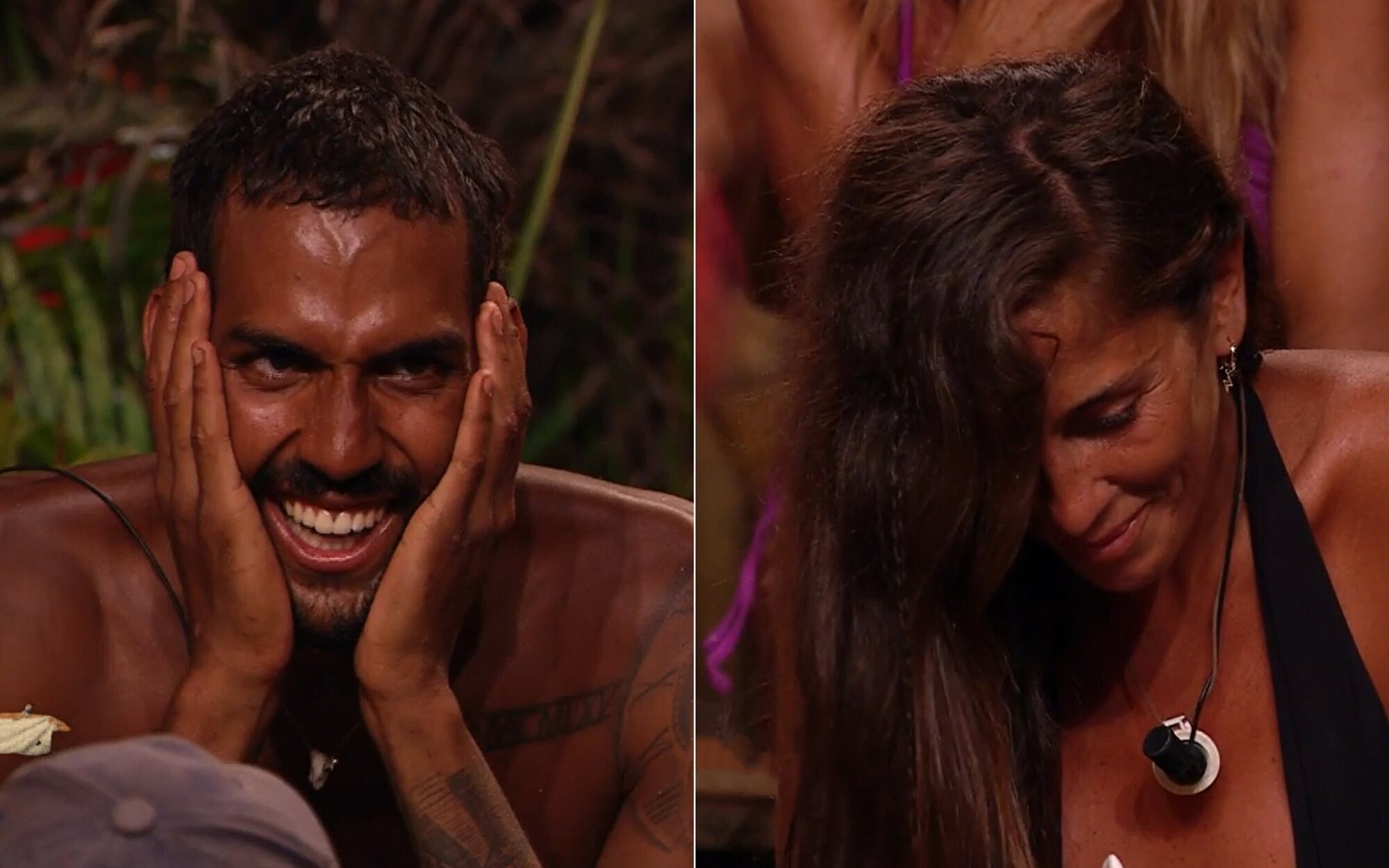 Yulen Pereira y Anabel Pantoja, cada vez más cerca en 'Supervivientes': "No he visto una mujer así en mi vida"