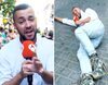 La estrepitosa caída de un reportero de 'Espejo público' en plena carrera de tacones del Orgullo de Madrid