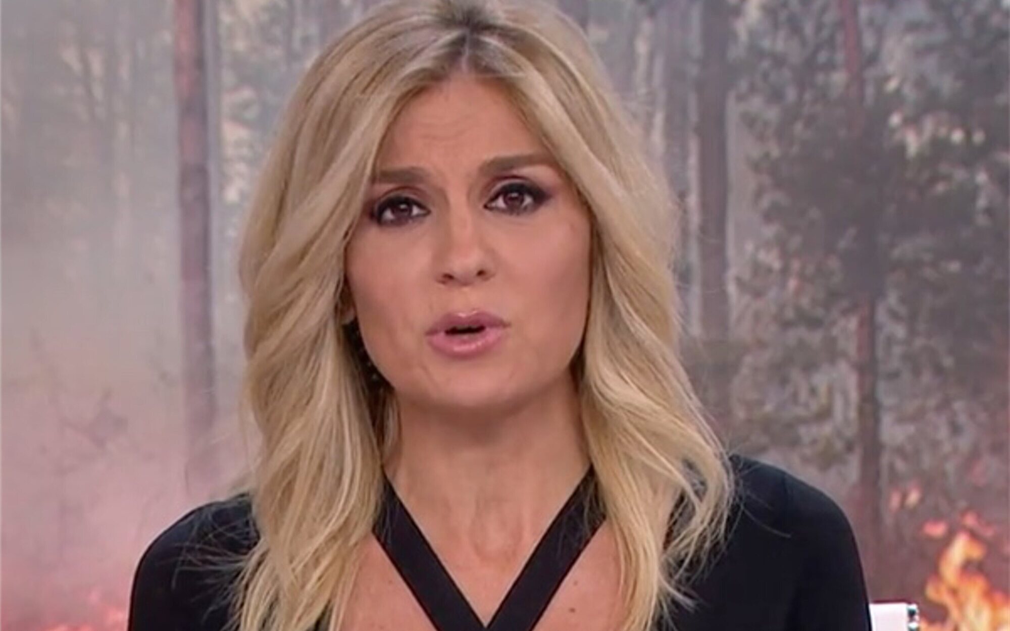 Sandra Golpe pide disculpas por el error geográfico de 'Antena 3 noticias' al informar de los incendios
