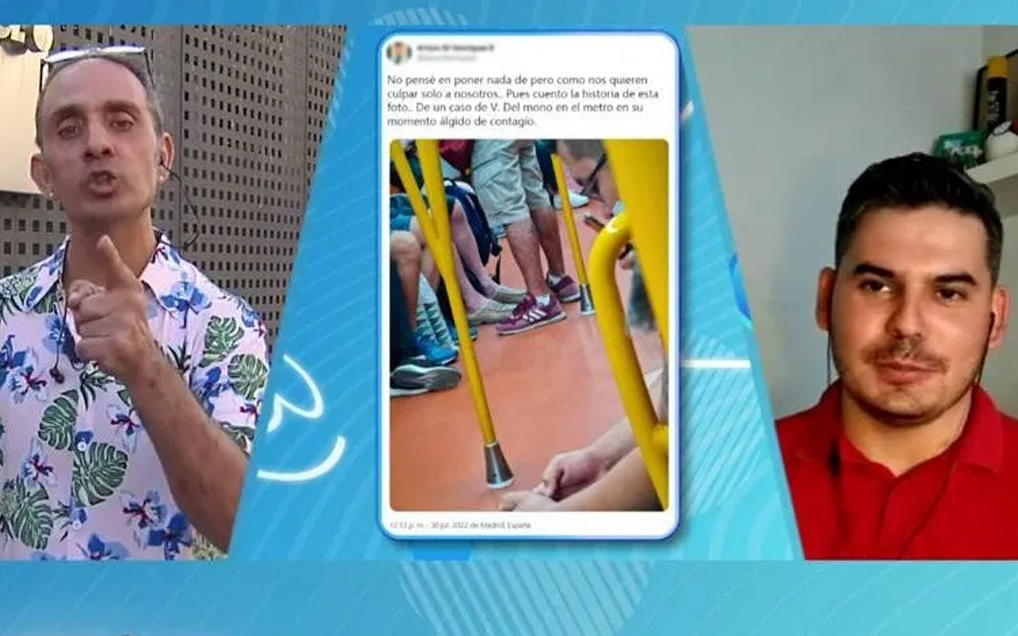 'Ya es verano' enfrenta a la víctima del bulo de la viruela del mono y al médico que le acusó