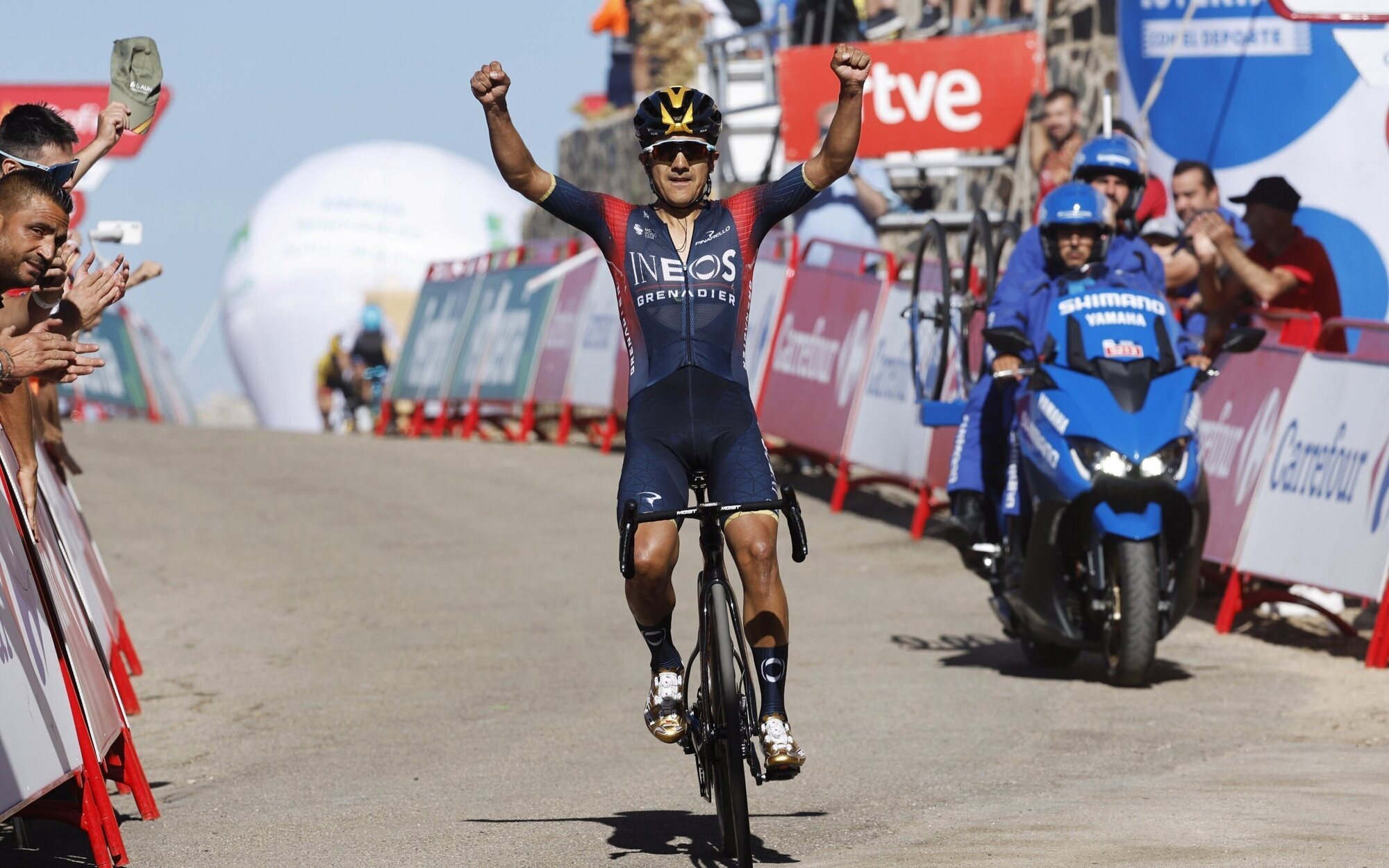 La Vuelta (3,9%) pedalea de nuevo para cruzar la meta en primera posición frente a 'CSI Miami' (3,2%)