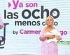 Carmen Borrego arranca la sección "Ya son las ocho menos ocho" en 'Sálvame', parodiando al programa de Unicorn