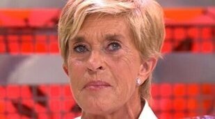 Chelo García Cortés, a lágrima viva en su vuelta a 'Sálvame': "Tenía miedo de no salir de esta"