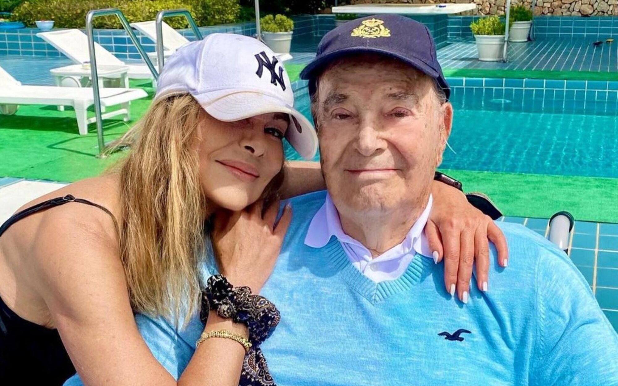 Muere el padre de Ana Obregón a los 96 años: "Cuida mucho de mi hijo"