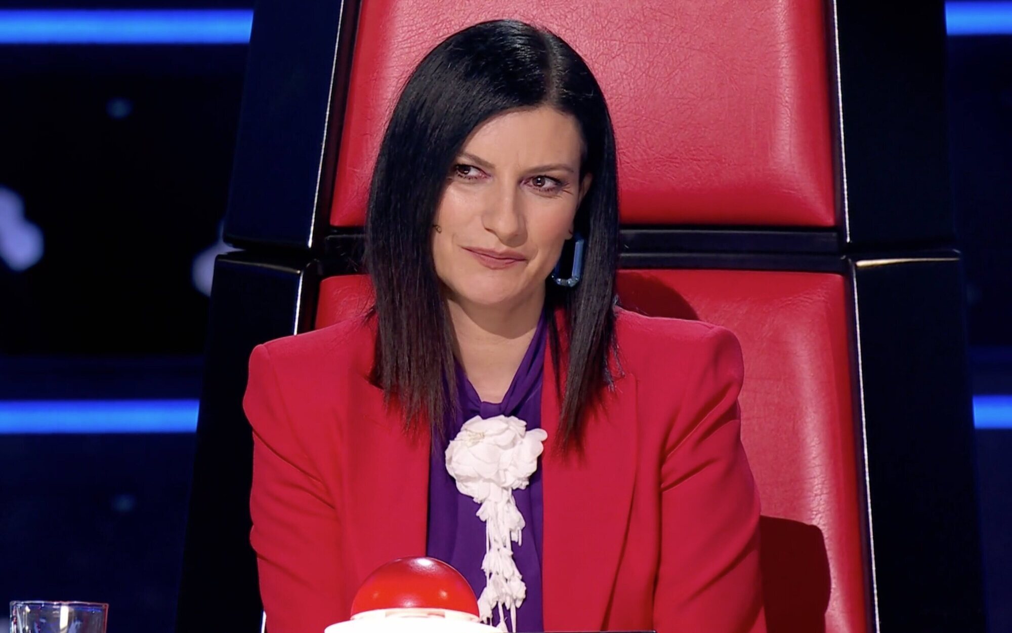 El miedo paraliza a Laura Pausini y el llanto le obliga a rechazar a una concursante de 'La Voz'