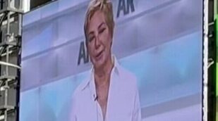 Ana Rosa Quintana, homenajeada en las pantallas de Times Square por su lucha contra el cáncer