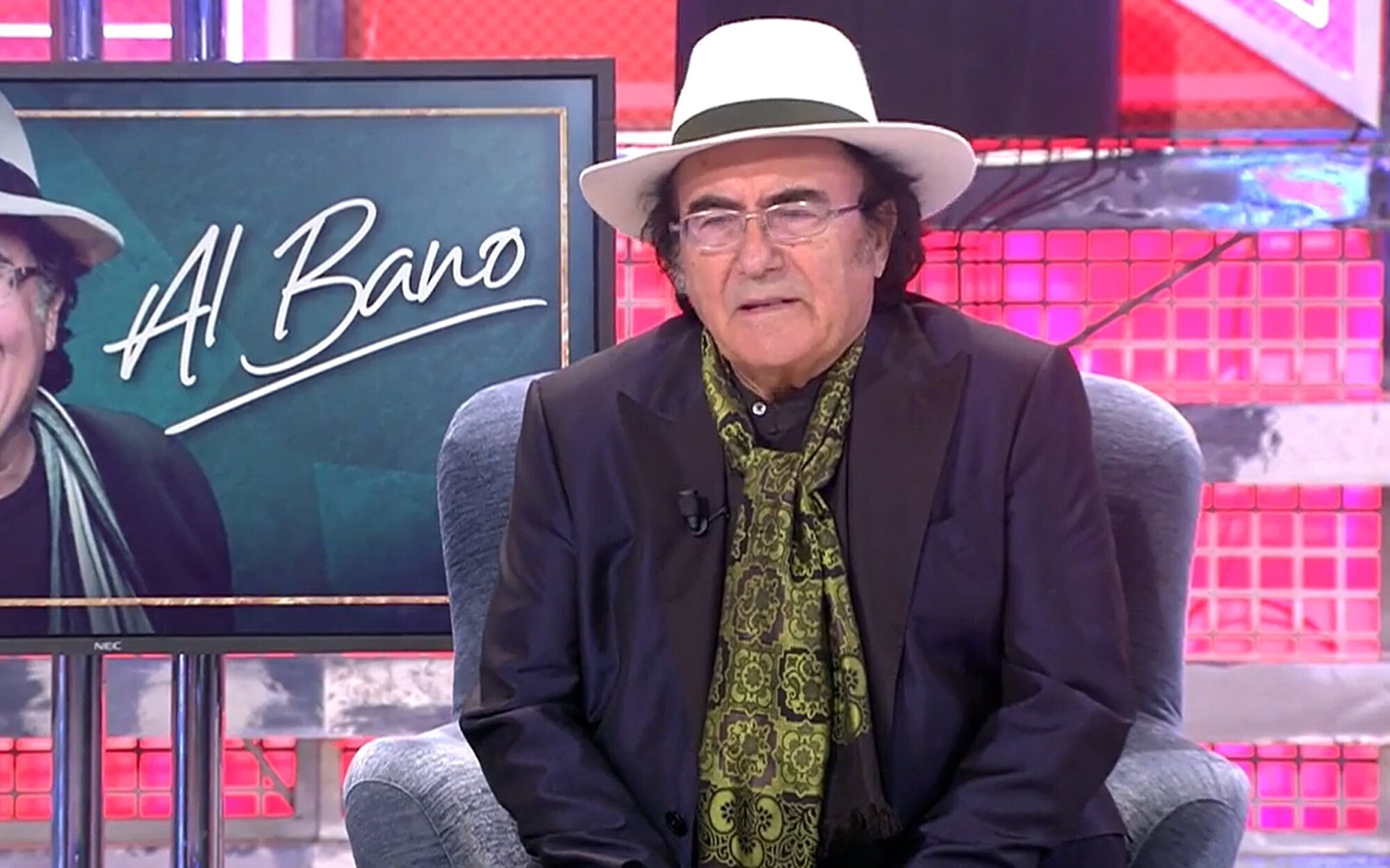 Al Bano, impasible ante la crisis de ansiedad de Lydia Lozano: "Es una gran actriz"