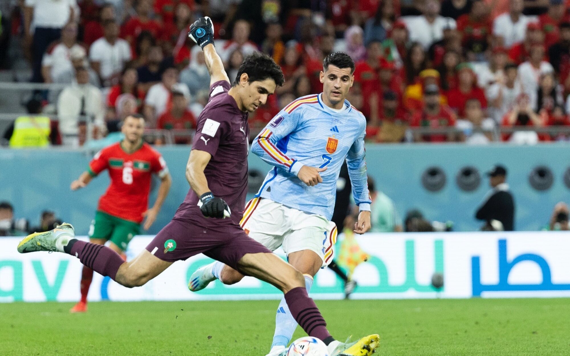 El España - Marruecos (62,4%) se da un amargo baño de masas en el Mundial y los penaltis arrasan (70%)