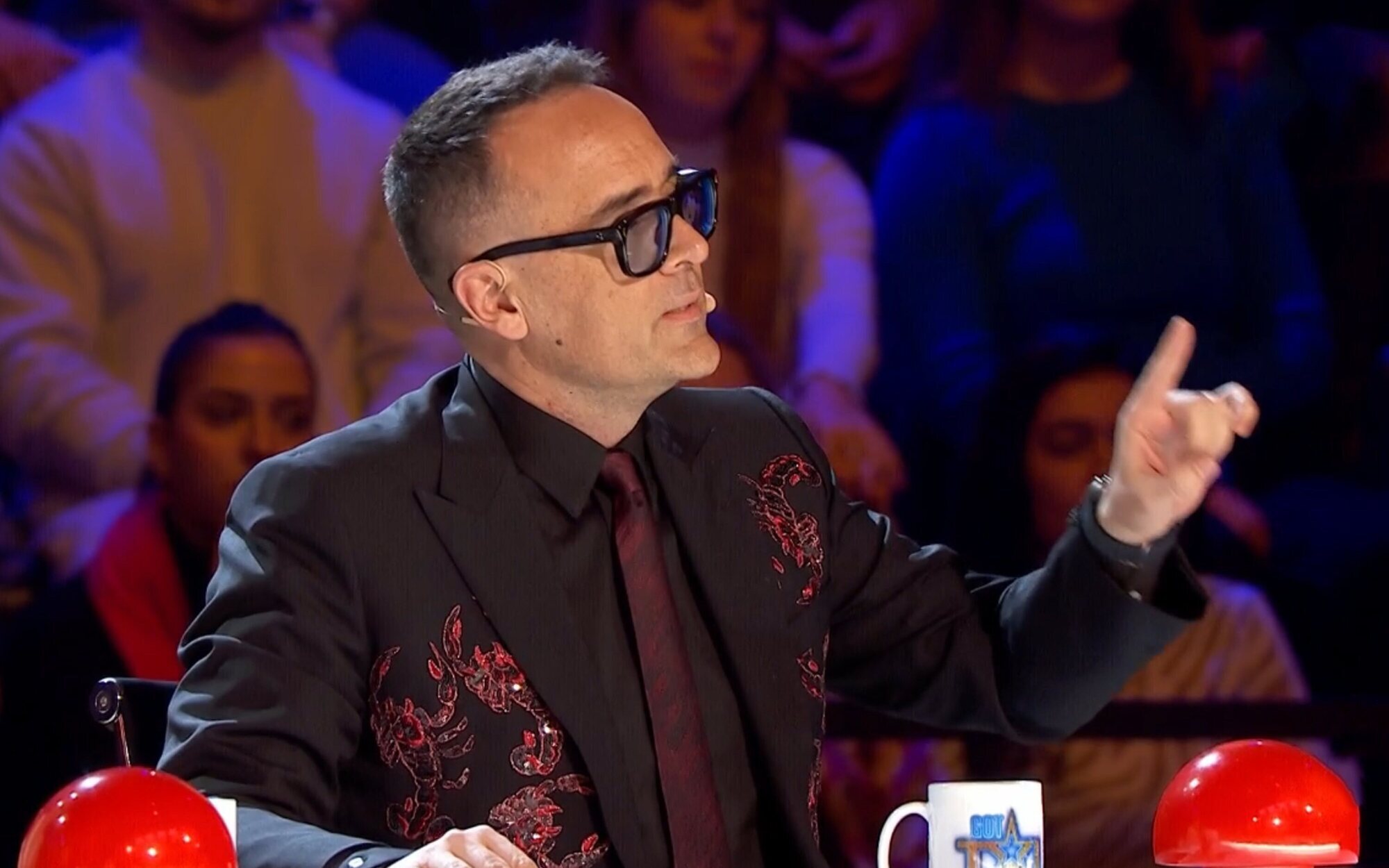 Risto Mejide estalla ante el apoyo del público a Brent Ray y su provocativo "pincel" en 'Got Talent'