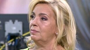 Carmen Borrego, atendida de urgencia por la presión de 'Sálvame': "Quizá tenga que marcharse en ambulancia"