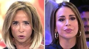 El cabreo de María Patiño con Cristina Porta en 'Sálvame': "No tires por tierra a un equipo"