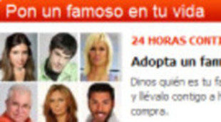 Telecinco crea para su web el programa 'Adopta a un famoso'