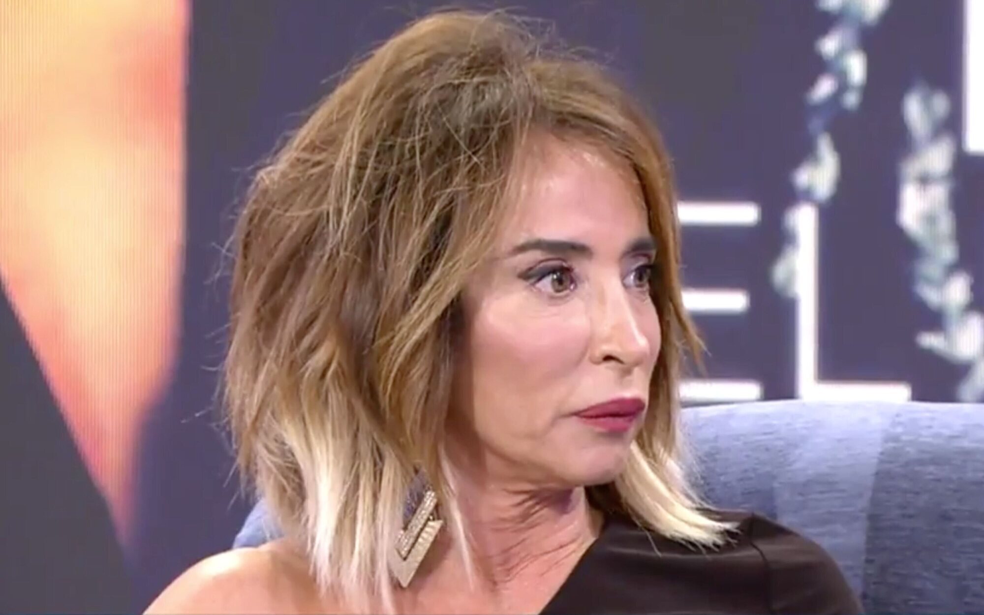 María Patiño regresa a 'Sálvame' tras sus mareos en directo en el 'Deluxe'