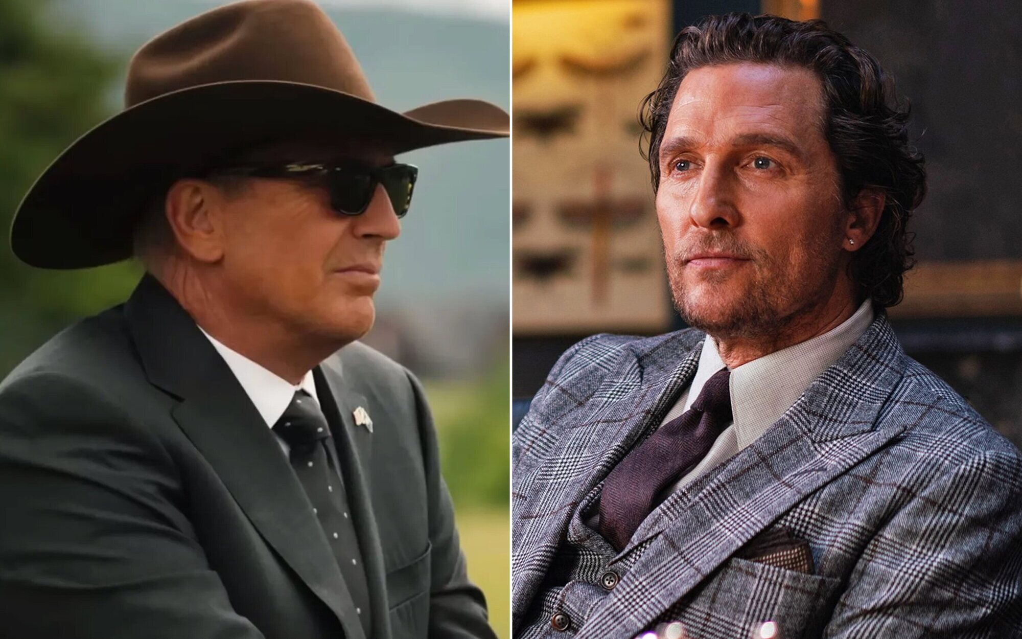 Matthew McConaughey podría sustituir a Kevin Costner en el futuro de 'Yellowstone'