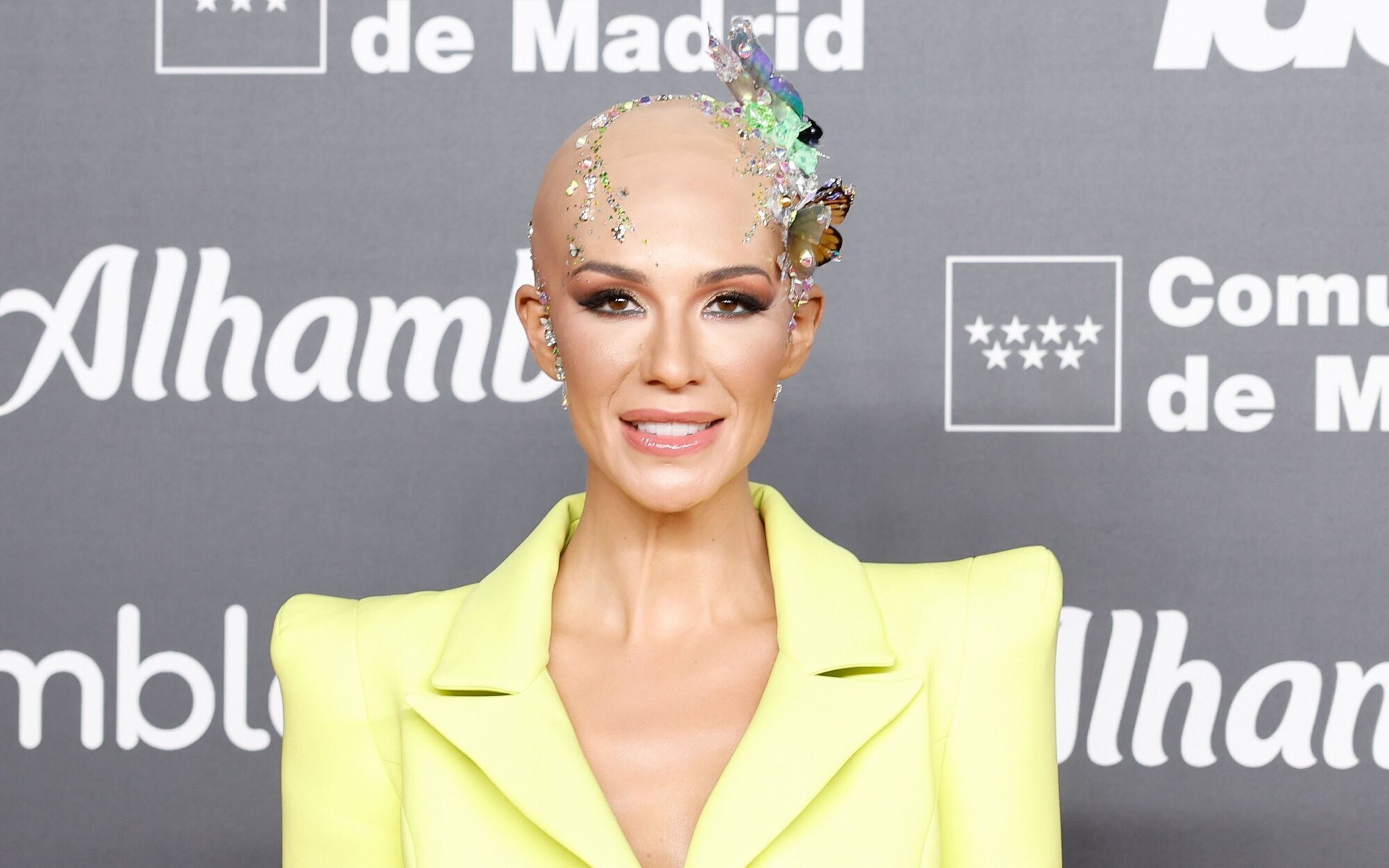 El criticado "homenaje" de Tamara Gorro en los Premios Ídolo: una calva falsa para visibilizar el cáncer